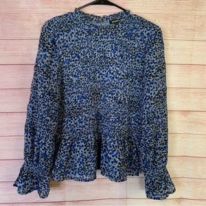 Express Beautiful Long Sleeve‎ Blouse Size Medium